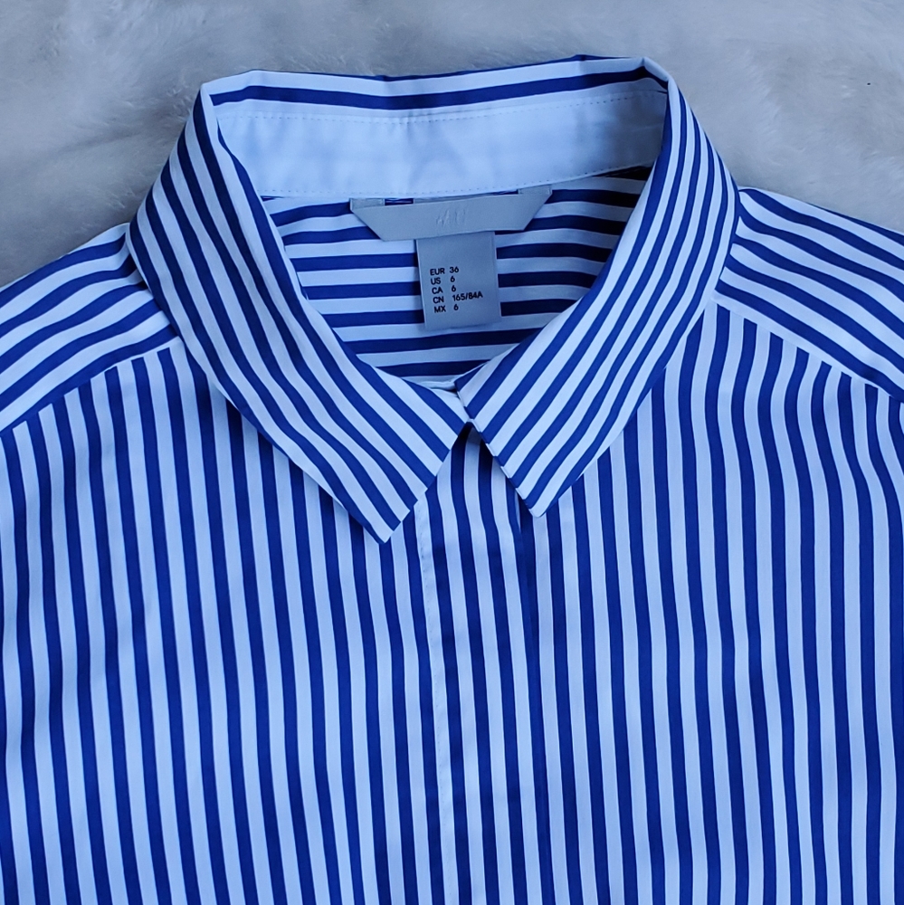 H&M brand new stripe shirt